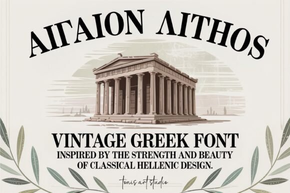 Aegean Stone: A Serif Fonts Review for Local Branding