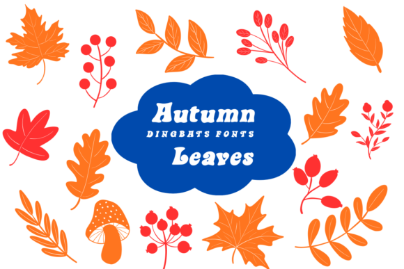 Autumn Leaves: The Perfect Dingbats Font for Seasonal Branding
