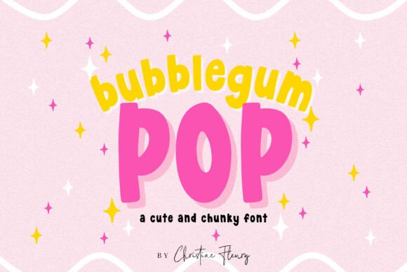 Bubblegum Pop: The Ultimate Display Fonts for Playful Branding