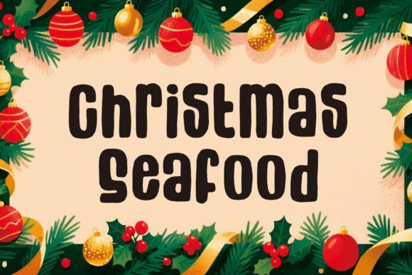 Christmas Seafood Fonts: A Script Amp Review for Designers