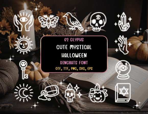 Cute Mystical Halloween: A Designer's Review of Fonts and Dingbats