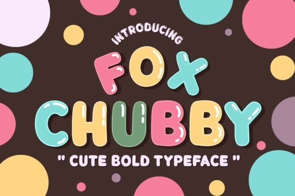 Fox Chubby Fonts: A Display Review for Crafters