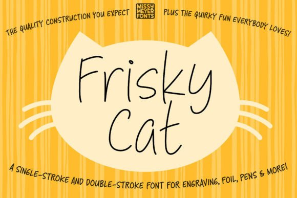 Frisky Cat Fonts: A Script Amp Review for Real Publishing
