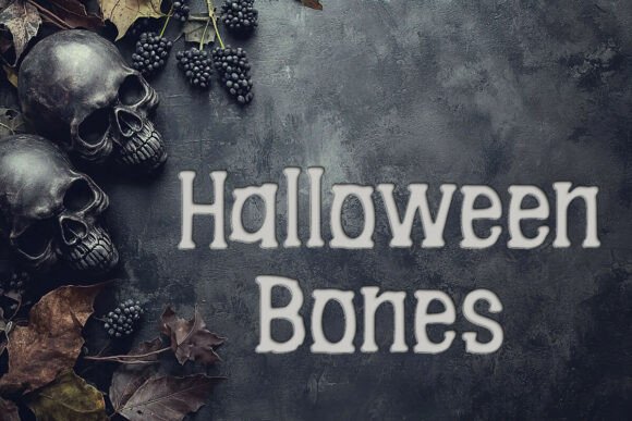 Halloween Bones Fonts: A Display Asset for Seasonal Publishing