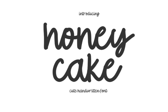 Honey Cake: The Whimsical Script Amp Font for Modern Brands