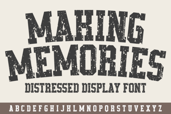 Making Memories: A Bold Display Font Review for Brands