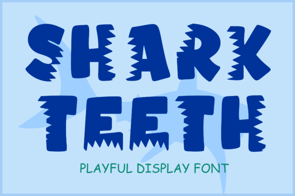 Shark Teeth Fonts: A Display Review for Digital Sellers