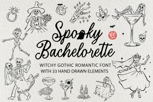Spooky Bachelorette: A Script Amp Fonts Review for Editorial Design