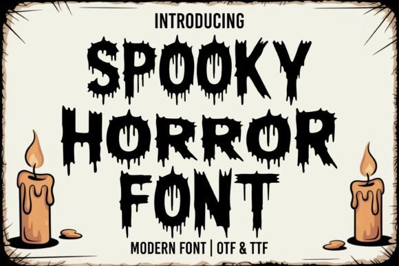 Spooky Horror: A Display Fonts Review for Blog Designers