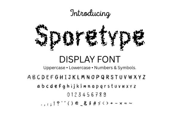 Sporetype: A Gritty Display Font Review for Real Embroidery Work